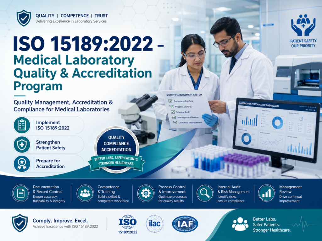 ISO 15189:2022 – Medical Laboratory Quality & Accreditation Program