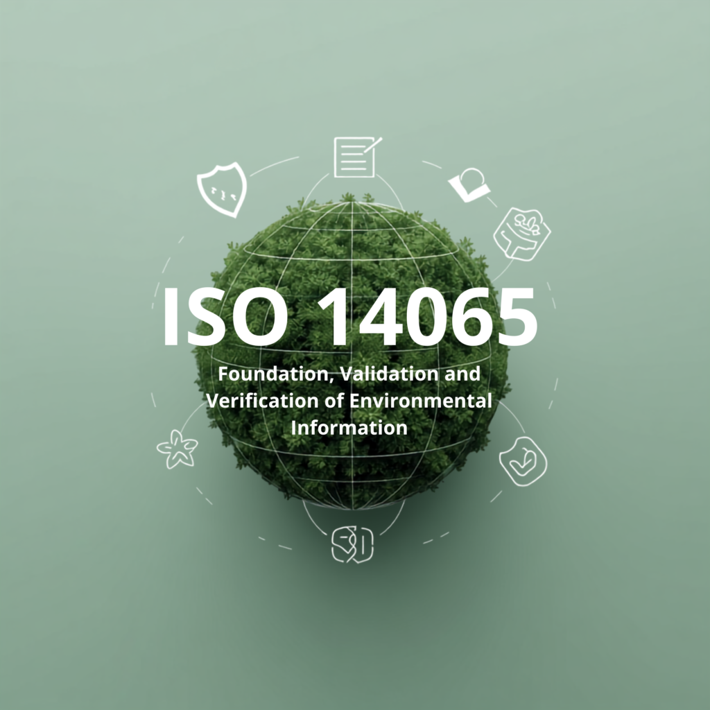 ISO 14065 Foundation, Validation and Verification of Environmental Information
