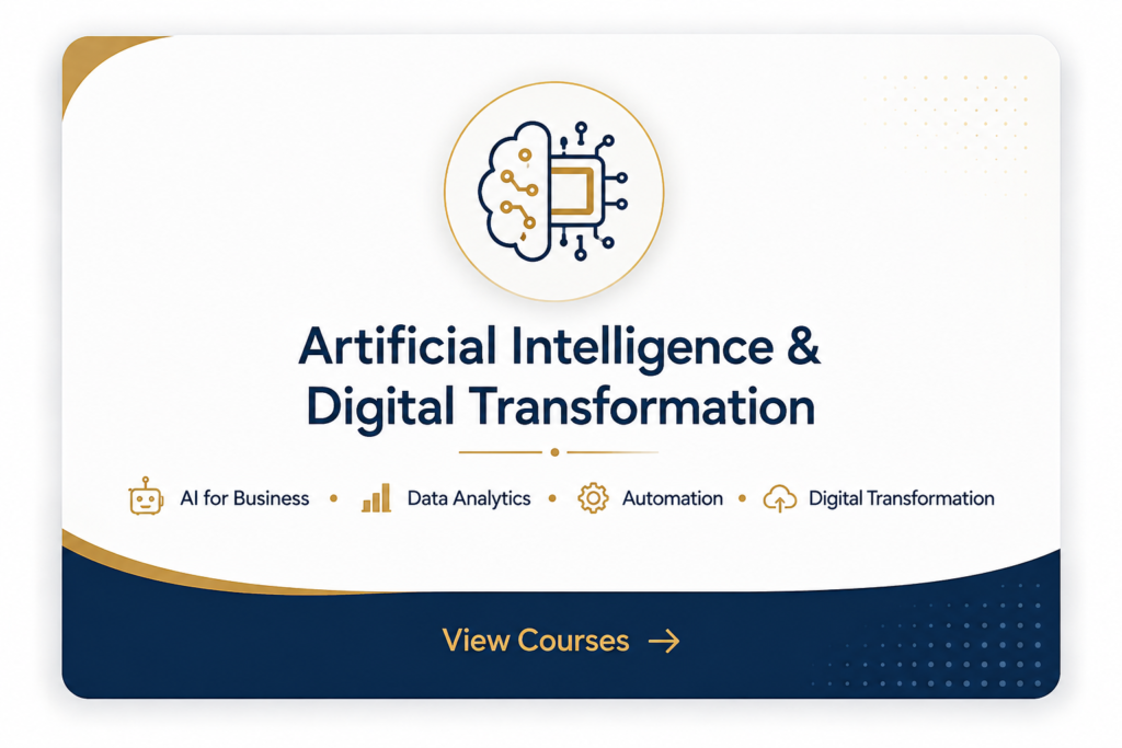Artificial Intelligence & Digital Transformation